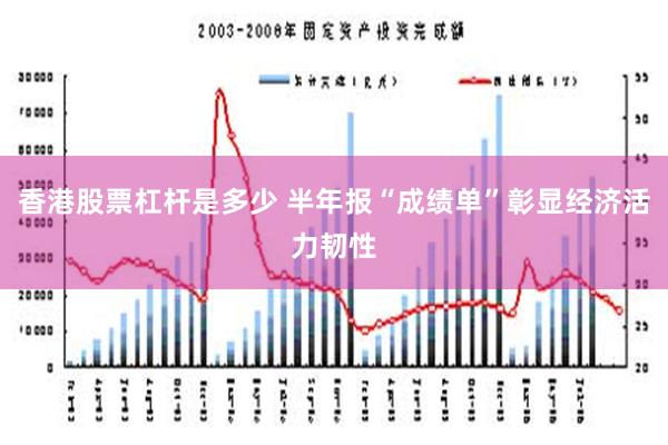 香港股票杠杆是多少 半年报“成绩单”彰显经济活力韧性