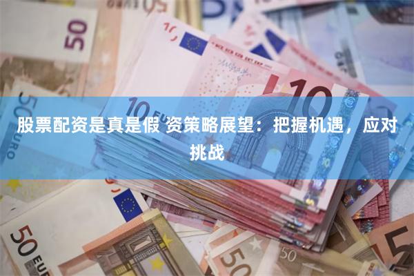 股票配资是真是假 资策略展望：把握机遇，应对挑战
