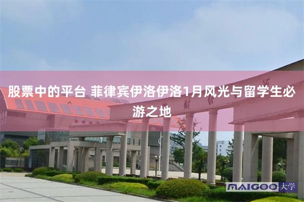 股票中的平台 菲律宾伊洛伊洛1月风光与留学生必游之地