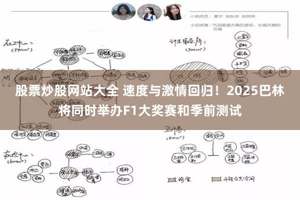 股票炒股网站大全 速度与激情回归！2025巴林将同时举办F1大奖赛和季前测试