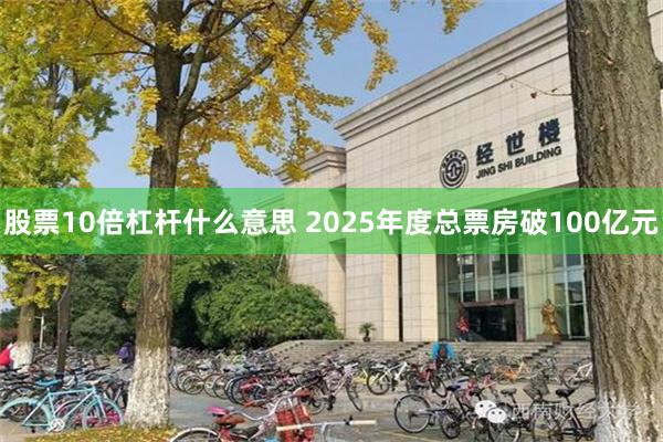 股票10倍杠杆什么意思 2025年度总票房破100亿元
