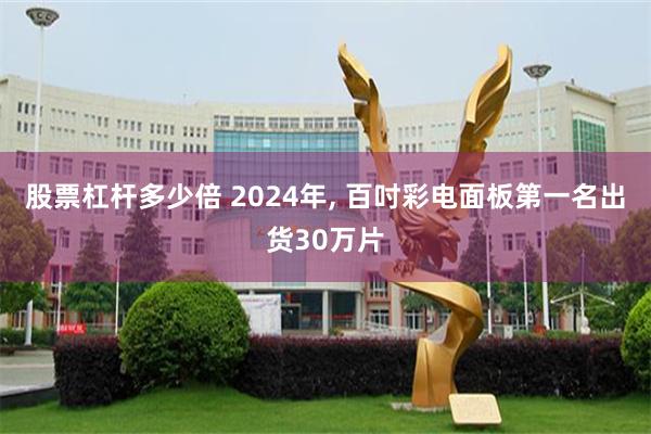 股票杠杆多少倍 2024年, 百吋彩电面板第一名出货30万片