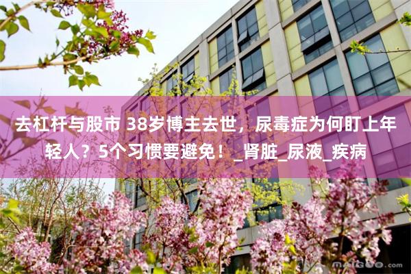 去杠杆与股市 38岁博主去世，尿毒症为何盯上年轻人？5个习惯要避免！_肾脏_尿液_疾病