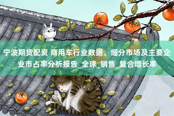 宁波期货配资 商用车行业数据、细分市场及主要企业市占率分析报告_全球_销售_复合增长率