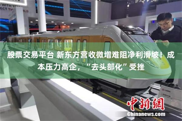 股票交易平台 新东方营收微增难阻净利滑坡！成本压力高企，“去头部化”受挫